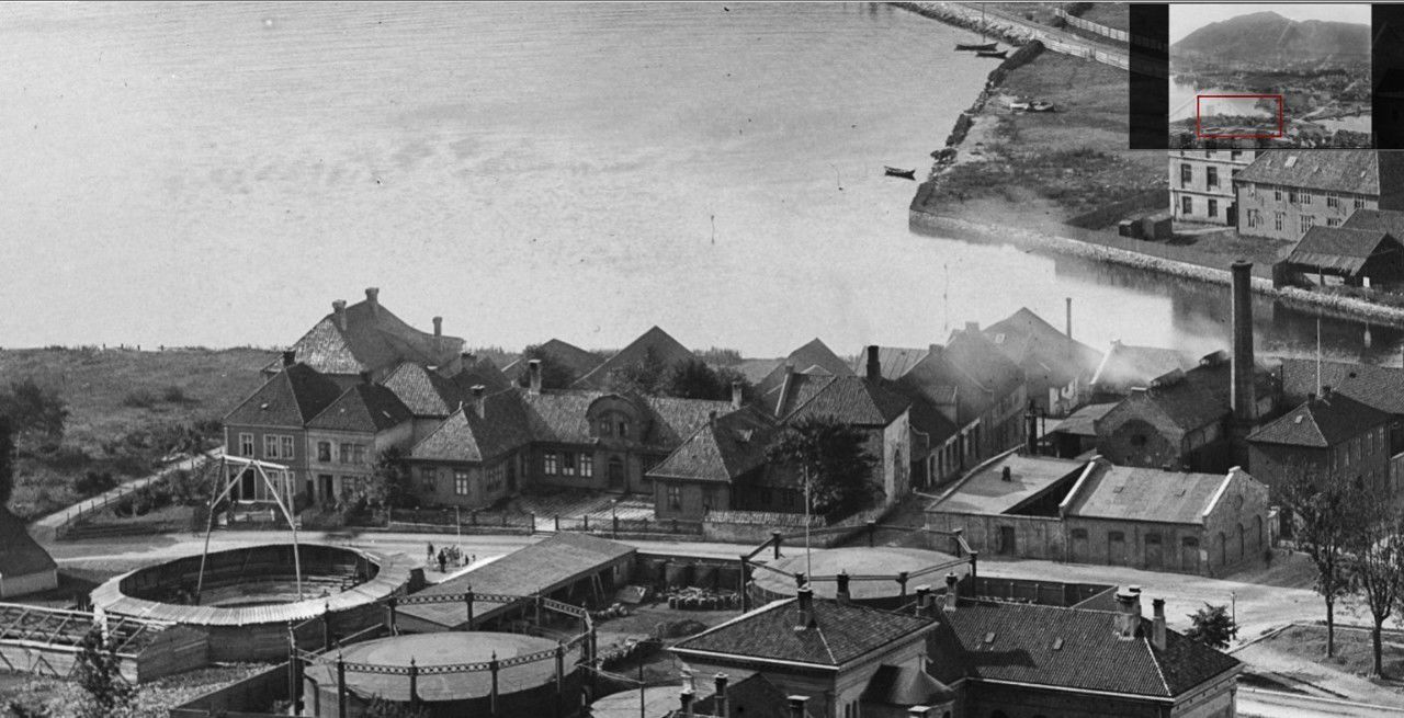 Lungegårdskaien 1880 årne Knut Knudsen.jpg